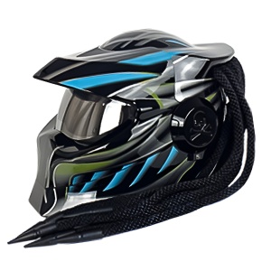 Casca moto Predator full-face ideala pentru motociclisti si dirt bike