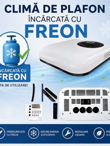 ÎNCĂRCARE CU FREON SI ULEI ÎNAINTE DE EXPEDIERE