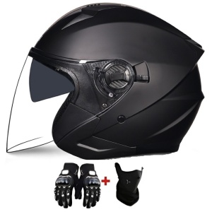 casca moto modulara flip up negru mat cu viziera dubla si ventilatie denisnetwork