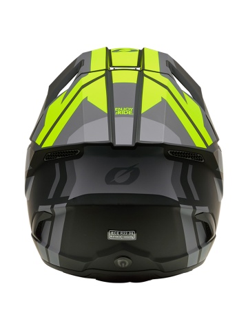 Motocross Helmet O'Neal 3SRS Attack Black/Grey/Yellow Fluo ECE 22.06 - Img 4
