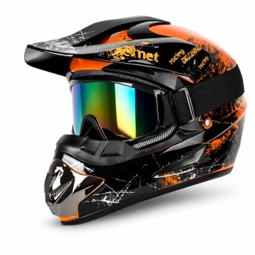 Каска за мотоциклети, кросови мотори, MX/Ендуро, ATV, размер M, L, XL, електрически скутери