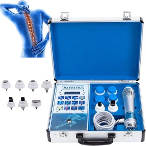 Aparat cu unde de șoc Shockwave ED, Terapie cu șoc, Instrument de Fizioterapie, Masaj ortopedic pentru durere, încordare musculară - Img 1