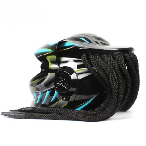 Casca Moto Full-Face, Open-Face, Vizieră Fumurie, Personalizată Predator, Marimi: M, L, XL - Flytec™ - Img 5