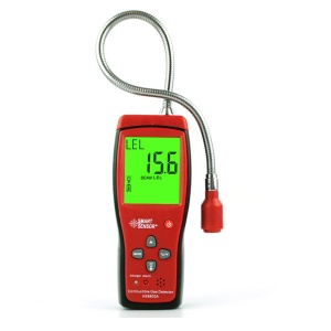 Dispozitiv profesional de inaltă precizie, pentru detectare gaz metan si LEL, scurgere gaze, analizor gaze de combustie, detector de gaz portabil cu senzor flexibil - Img 1