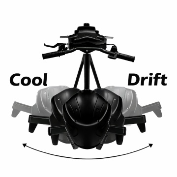 Tricicletă drift Cool Drift văzută de sus, cu derapaje controlate pentru copii - Flytec™