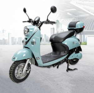 Electric scooter with pedals - MOPED 400W / 60V - 20A - speed, comfort and efficiency, with license, 60km battery autonomy - Img 9