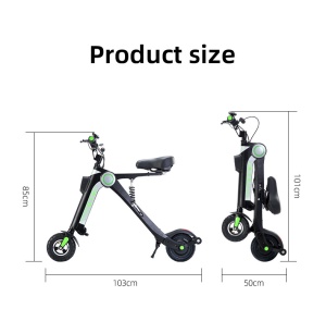 Trotineta ultra usoara si portabila, pentru adulti si copii, baterie Li-ion 7.5Ah