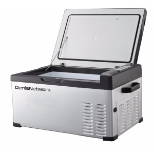 Frigider 30l auto rulotă, camion, dube 3,5t alimentare brichetă la 12-24V, baterii panou solar, rezistent la vibrații, cu compresor cu congelare -20°C - Img 6