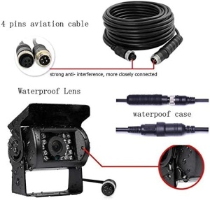 Full HD car monitor kit with 4 cameras and 7 inch screen - Img 9