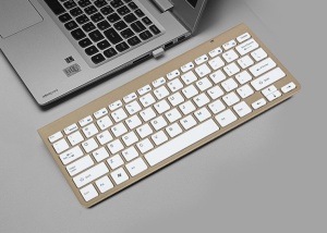 Gift set / Kit keyboard, mouse, pen, external battery and stick, wireless - Img 11