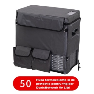 Husă frigider termoizolantă pentru frigider auto DenisNetwork 40L