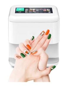 Imprimantă digitală inteligentă de unghii 3D, color, WI-FI, ecran tactil, portabilă, unghii personalizate - Img 6