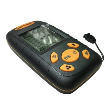 Portable Sonar Fish Finder Model 2021 with LCD screen, for locating fish, determining water depth at sea, lake, river or pond