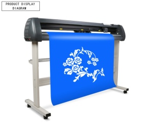Cutter plotter SK-1350T profesional, 1350 mm lățime, pentru tăiere contur - producție publicitară