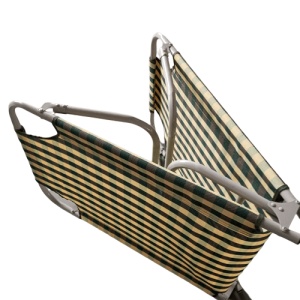 RESEAL - Folding lounger, folding camping bed with metal frame and waterproof fabric for beach, garden, fishing, terrace, Dittom™ - Img 6