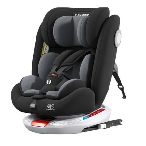 Scaun bebe isofix pentru auto, rotativ 360 grade, pozitie somn, suport pentru picioare, centura 3p, 0-36kg - Dr.Denis™ - Img 2