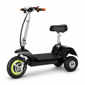 Scuter electric ,Motocicletă / Trotinetă 36V-500W 10Ah cu șezut reglabil, , Închidere la cheie,Seniori - Img 1