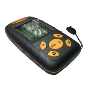 Sonar Fish Finder Model 2021 portabil cu ecran LCD, pentru localizarea peștilor, determinării adâncimii apei la mare, lac, râu sau baltă - Img 1