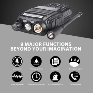 Statie Radio portabila emisie receptie Baofeng UV 82 , Dual Band, 10W, Walkie Talkie, Radio FM, acumulator 2800 mAh, Casca cu microfon - Img 10