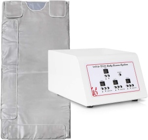 Thermal blanket with 3 infrared heating zones, Infrared blanket for weight loss, Detoxification, Lymphatic drainage