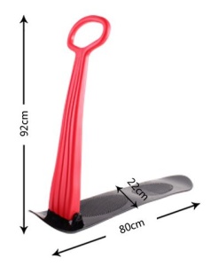Trotinetă de copii pentru zăpadă, placă snowboard cu mâner, Snow Scooter - Img 4