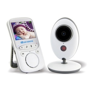 Baby Monitor Wireless, bidirecțional cu VIDEO + AUDIO + Night Vision, monitorizare temperatură, 8 cântece de leagăn