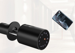 Butuc cu amprenta ,cod , aplicatie smartphone prin bluetooth,generare cod de la distanta - Img 2