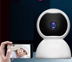Camera supraveghere smart WI-FI, Monitor bebeluși, copii, animale, casa / Rotire 360 / Comunicare bidirecțională / Night vision cu detecție mișcare - Img 5