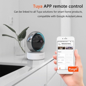 Cameră Wifi, Baby monitor, Cameră de supraveghere aplicație Tuya SMART home, Detectare mișcare, Comunicare audio - Img 3