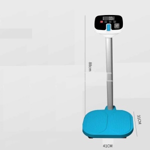 Cântar corporal profesional, inteligent, cu afișaj LCD, măsurare indice masă (BMI), înălțime, smart, pentru uz intens, maxim 180 kg - Img 2