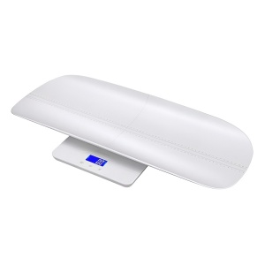 Cântar electronic multifuncțional, pentru bebeluși și copii, cu tavă de măsurare, ecran LCD, sarcină maximă 100kg - Img 1