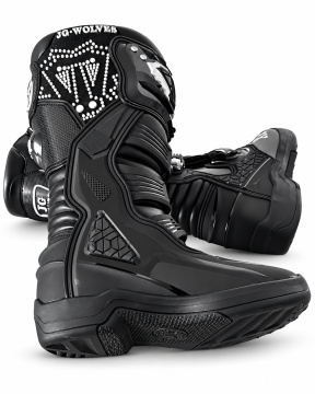 Cizme Moto Cross Enduro cu Protecții TPU, 4 Catarame Reglabile și Talpă Antiderapantă – Motocross, ATV, Dirt Bike, Off-Road - Img 4