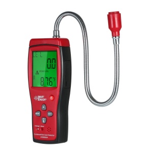 Dispozitiv profesional de inaltă precizie, pentru detectare gaz metan si LEL, scurgere gaze, analizor gaze de combustie, detector de gaz portabil cu senzor flexibil - Img 2