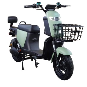 Electric scooter with pedals - MOPED 400W / 72V - 35A - speed, comfort and efficiency without a license, 100km battery autonomy