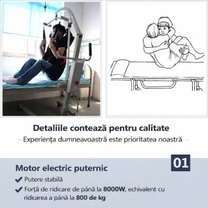 Elevator - Electric lift for immobilized patients max 185Kg DITTOM SafeLift 185 - Img 4