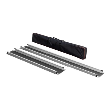 Set de 2 rampe pentru scaun cu rotile, cu suport de 270 kg