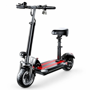 Folding electric scooter with seat, 48V - 500w-28.6Ah, For adults and children, Li-ion battery 28.6Ah