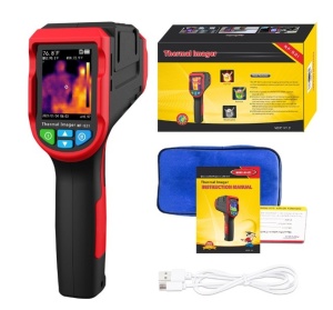 Cameră cu ecran LCD și imagini termografice