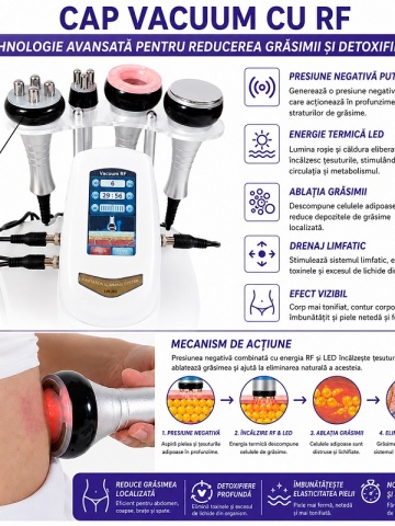 Professional 4-in-1 Body Reshaping Device – 40KHz Cavitation, Multipolar Radiofrequency and Anti-Cellulite Vacuum - Img 8