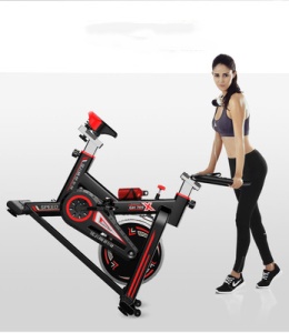 Professional Fitness Spinning Bike, 7 kg Flywheel, Adjustable Resistance, LCD Computer, Supports 150 kg - Img 6