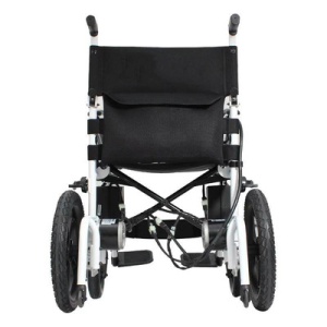 scaun cu rotile electric pliabil autonomie mare cu suspensii, 2 motoare, Joystick