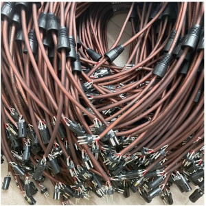 Аудио кабел XLR мъжки - XLR женски 3-пинов, професионален, 1M - Img 4