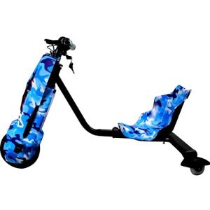 Tricicletă electrică drift cu luminite distractive și redare muzică pentru copii - Flytec™