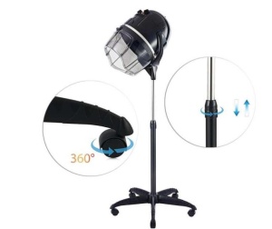 950W Hair Dryer with Wheel Stand, Professional Hairdressing Hairdryer with Stand, Professional Electric Hair Dryer, Portable - Img 5