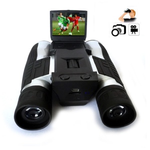 Binoclu cu ecran, filmare FULL HD Zoom Optic 12x , Zoom Digilat 32x, funcție înregistrare, pentru drumeții montane, spionaj, vânătoare - Img 5