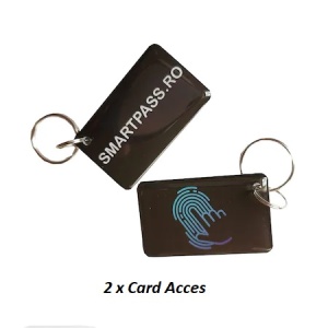 Butuc cu amprenta ,cod , aplicatie smartphone prin bluetooth,generare cod de la distanta - Img 3