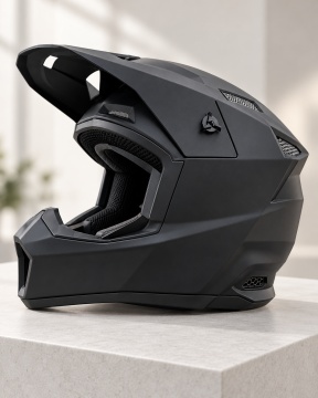Cască Full Face Motocross pentru ATV, Enduro și Off-Road, cu Ochelari și Accesorii Thunder Pro Flytec - Img 2