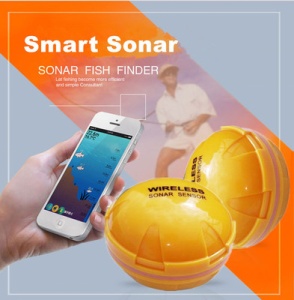 Detector de pești cu sonar WIFI / ANDROID /IOS afișare pe telefon - Img 2