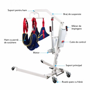 Elevator - Electric lift for immobilized patients max 185Kg DITTOM SafeLift 185 - Img 2