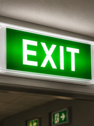 Lampă de siguranță exit pentru birouri, hoteluri și depozite
